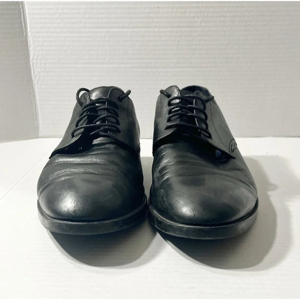 Cole Haan Hawthorne Oxford Shoes Men's 10‎ Black Leather Academia Professional